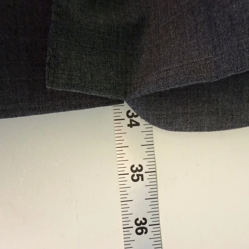 Jos. A.‎ Bank Mens 44L Suit Jacket Grey Two Button Blazer Professional 100% Wool